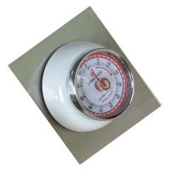 White magnetic timer