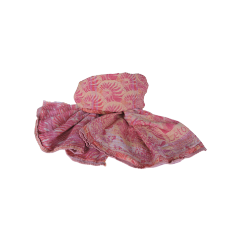 Foulard en coton bio Létol - Blush