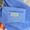 Suede tote hand bag - Blue