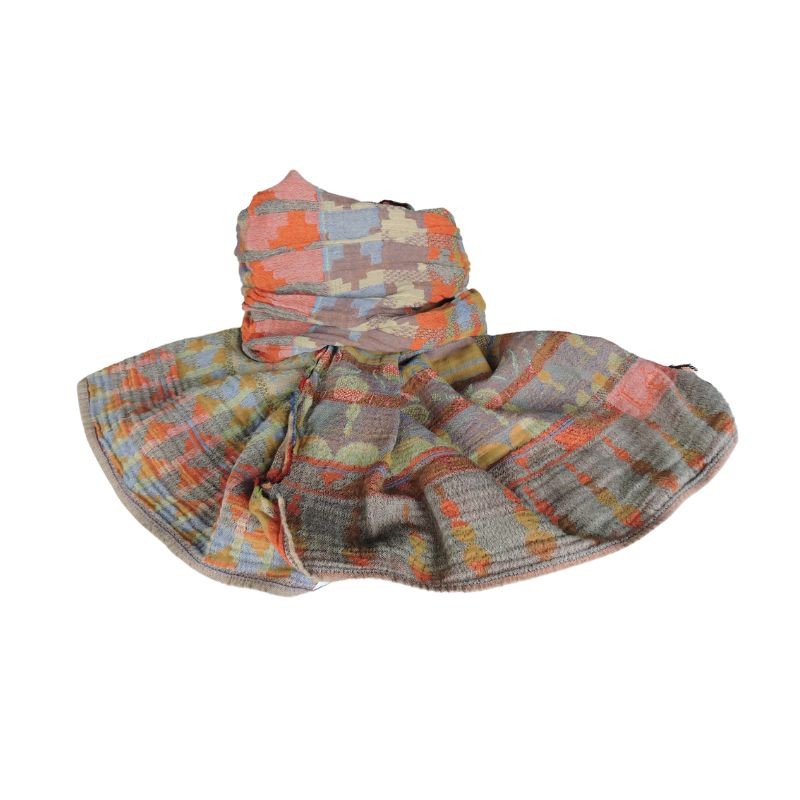 Foulard en coton bio Létol - Fruits confits